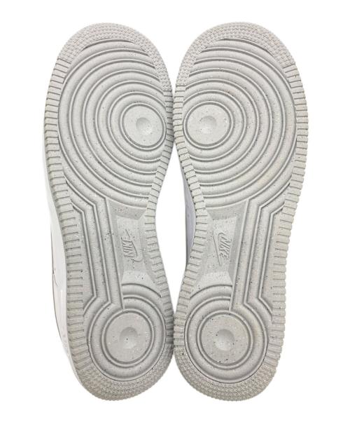 NIKE（ナイキ）NIKE (ナイキ) ナイキ エア フォース 1 '07 ホワイト×グレー サイズ:28cmの古着・服飾アイテム