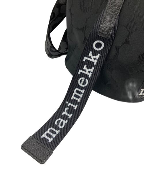 marimekko（マリメッコ）marimekko (マリメッコ) ショルダーバッグ ブラックの古着・服飾アイテム