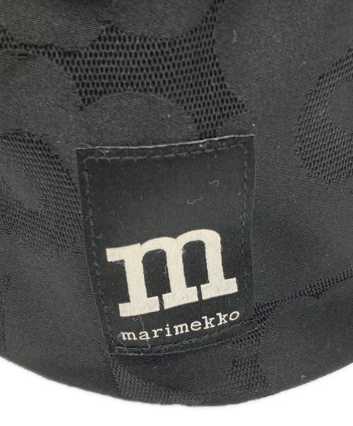 marimekko（マリメッコ）marimekko (マリメッコ) ショルダーバッグ ブラックの古着・服飾アイテム