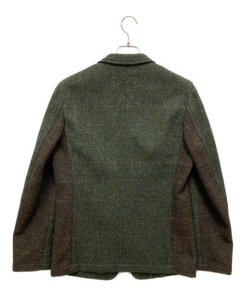 COMME des GARCONS HOMME（コムデギャルソン オム）COMME des GARCONS HOMME (コムデギャルソン オム) テーラードジャケット グリーン サイズ:Lの古着・服飾アイテム
