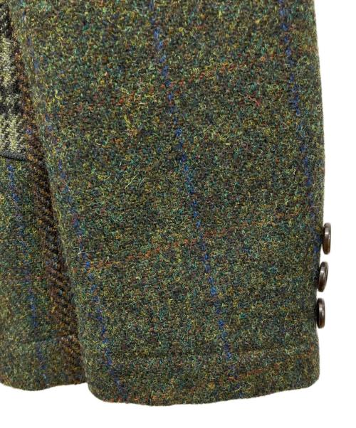COMME des GARCONS HOMME（コムデギャルソン オム）COMME des GARCONS HOMME (コムデギャルソン オム) テーラードジャケット グリーン サイズ:Lの古着・服飾アイテム