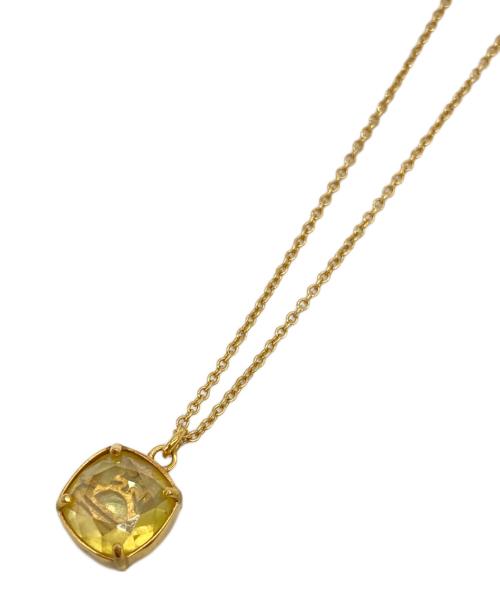 Vivienne Westwood（ヴィヴィアンウエストウッド）Vivienne Westwood (ヴィヴィアンウエストウッド) オーブストーンネックレス ゴールドカラーの古着・服飾アイテム