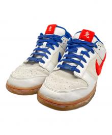 NIKE（ナイキ）の古着「Dunk Low Year of the Rabbit "White/Crimson-Varsity Royal"」｜ホワイト×レッド×ブルー