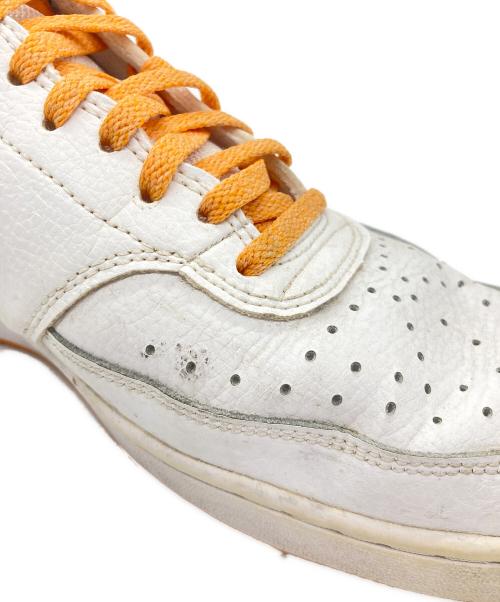 417 by EDIFICE（417 バイ エディフィス）417 by EDIFICE (417 バイ エディフィス) COURT VISION LO NBA ホワイト×パープル サイズ:27の古着・服飾アイテム