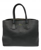 FURLAフルラ）の古着「ハンドバッグ」｜ブラック