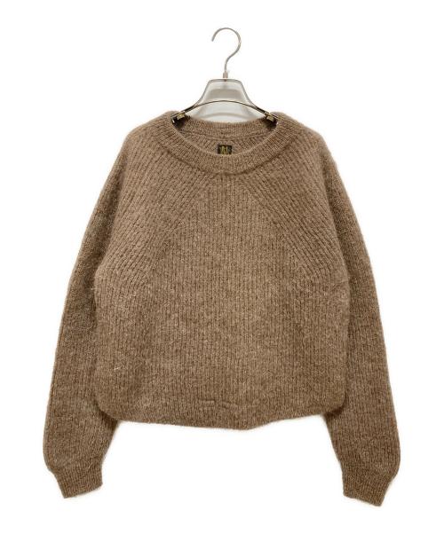 BATONER（バトナ―）BATONER (バトナ―) 厚手ニット ブラウン サイズ:1の古着・服飾アイテム