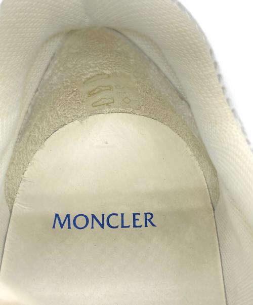 MONCLER（モンクレール）MONCLER (モンクレール) ノートレイスダッドスニーカー ホワイト サイズ:40の古着・服飾アイテム