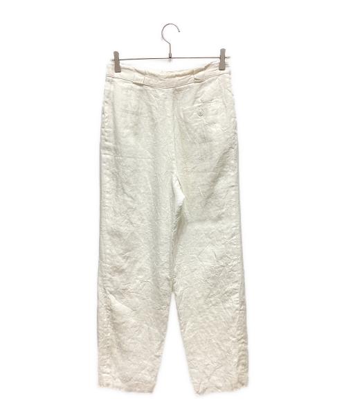 COLLECTIBLE GOLD（コレクティブル ゴールド）COLLECTIBLE GOLD (コレクティブル ゴールド) リネンパンツ ホワイト サイズ:12の古着・服飾アイテム