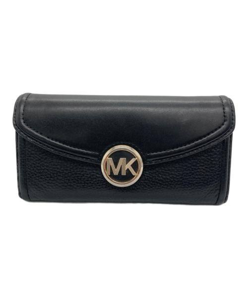 MICHAEL KORS（マイケルコース）MICHAEL KORS (マイケルコース) 長財布 ブラックの古着・服飾アイテム