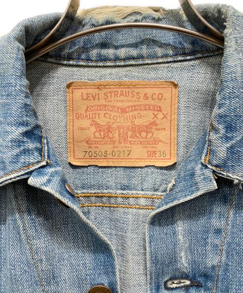LEVI'S（リーバイス）LEVI'S (リーバイス) デニムジャケット インディゴ サイズ:SIZE 36の古着・服飾アイテム