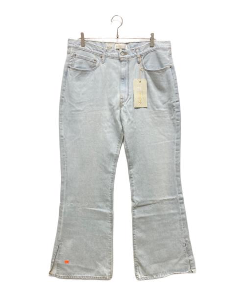 ERL（イーアールエル）ERL (イーアールエル) LEVI'S (リーバイス) スリットブーツカットデニムパンツ サックスブルー サイズ:38 未使用品の古着・服飾アイテム