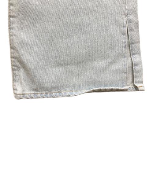 ERL（イーアールエル）ERL (イーアールエル) LEVI'S (リーバイス) スリットブーツカットデニムパンツ サックスブルー サイズ:38 未使用品の古着・服飾アイテム