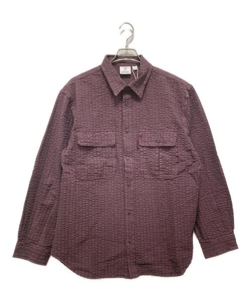 GRAMICCI（グラミチ）GRAMICCI (グラミチ) 長袖シャツ パープル サイズ:ASIA XL 未使用品の古着・服飾アイテム