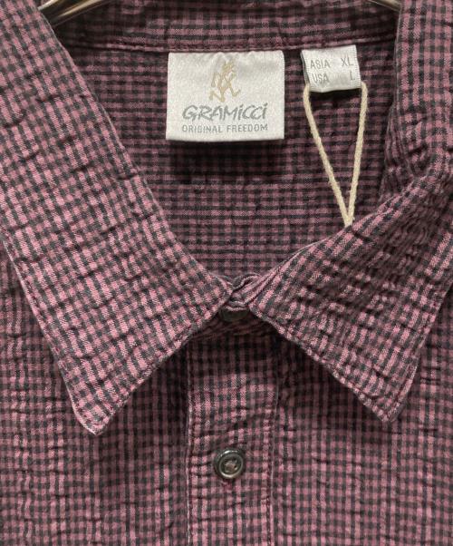GRAMICCI（グラミチ）GRAMICCI (グラミチ) 長袖シャツ パープル サイズ:ASIA XL 未使用品の古着・服飾アイテム
