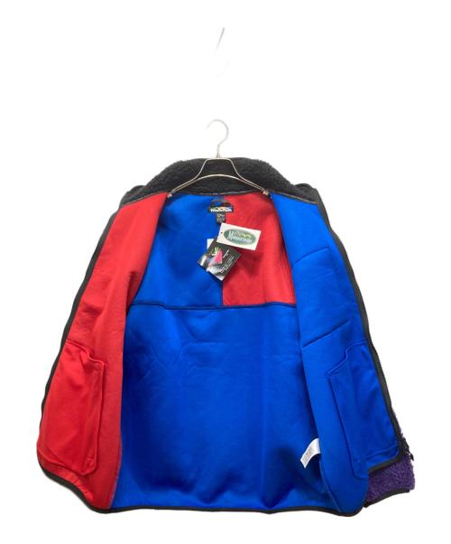 Manastash（マナスタッシュ）Manastash (マナスタッシュ) マウントゴリラ ジャケットフリース パープル×ブラック サイズ:SIZE XL 未使用品の古着・服飾アイテム