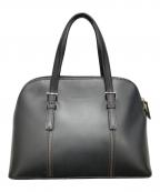 BURBERRYバーバリー）の古着「ミニボストンバッグ」｜ブラック