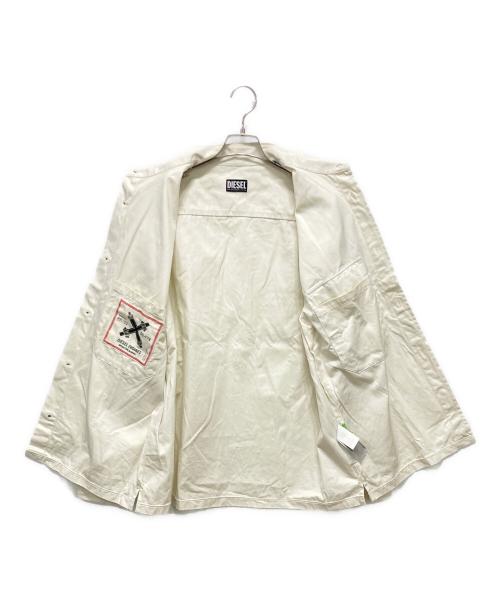 DIESEL（ディーゼル）DIESEL (ディーゼル) コットンジャケット ベージュ サイズ:Mの古着・服飾アイテム