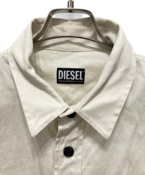 DIESEL（ディーゼル）DIESEL (ディーゼル) コットンジャケット ベージュ サイズ:Mの古着・服飾アイテム