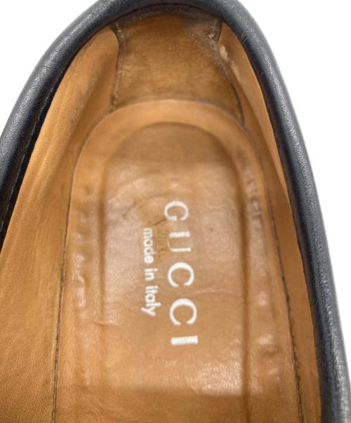 GUCCI（グッチ）GUCCI (グッチ) ホースビットローファー ブラック サイズ:SIZE 7の古着・服飾アイテム