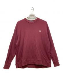 FRED PERRY（フレッドペリー）の古着「スウェット」｜レッド