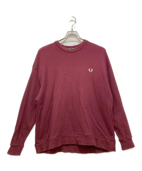 FRED PERRY（フレッドペリー）FRED PERRY (フレッドペリー) スウェット レッド サイズ:サイズ表記なしの古着・服飾アイテム