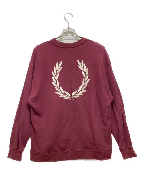 FRED PERRY（フレッドペリー）FRED PERRY (フレッドペリー) スウェット レッド サイズ:サイズ表記なしの古着・服飾アイテム