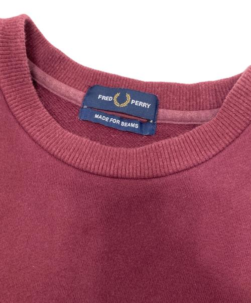 FRED PERRY（フレッドペリー）FRED PERRY (フレッドペリー) スウェット レッド サイズ:サイズ表記なしの古着・服飾アイテム