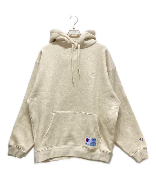 Champion（チャンピオン）Champion (チャンピオン) フーデッドスウェットシャツ オートミール サイズ:XLサイズ 未使用品の古着・服飾アイテム