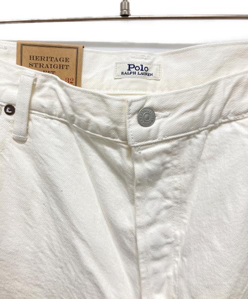 POLO RALPH LAUREN（ポロ・ラルフローレン）POLO RALPH LAUREN (ポロ・ラルフローレン) パンツ アイボリー サイズ:W42　 未使用品の古着・服飾アイテム