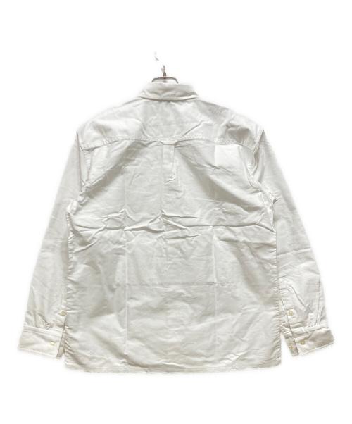 SILAS（サイラス）SILAS (サイラス) OXFORD L/S SHIRT ホワイト サイズ:Lサイズ 未使用品の古着・服飾アイテム