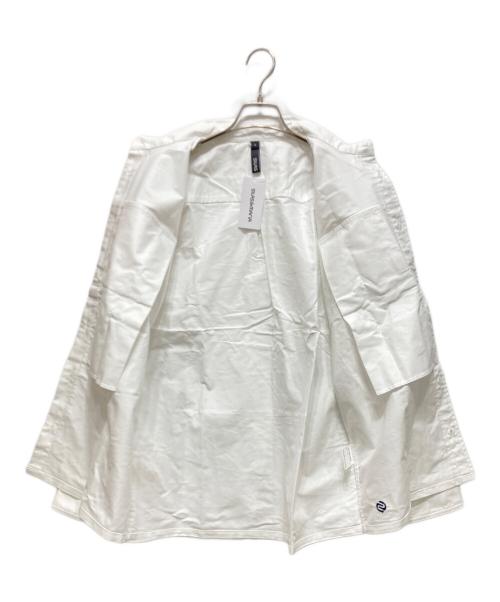 SILAS（サイラス）SILAS (サイラス) OXFORD L/S SHIRT ホワイト サイズ:Lサイズ 未使用品の古着・服飾アイテム
