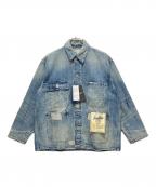 UNIVERSAL OVERALLユニバーサルオーバーオール）の古着「12.75oz CONE DENIM REMAKE COVERALL」｜インディゴ