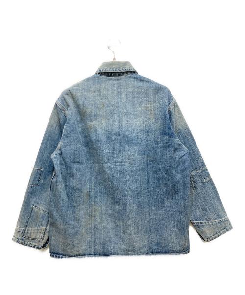 UNIVERSAL OVERALL（ユニバーサルオーバーオール）UNIVERSAL OVERALL (ユニバーサルオーバーオール) 12.75oz CONE DENIM REMAKE COVERALL インディゴ サイズ:Mサイズ 未使用品の古着・服飾アイテム