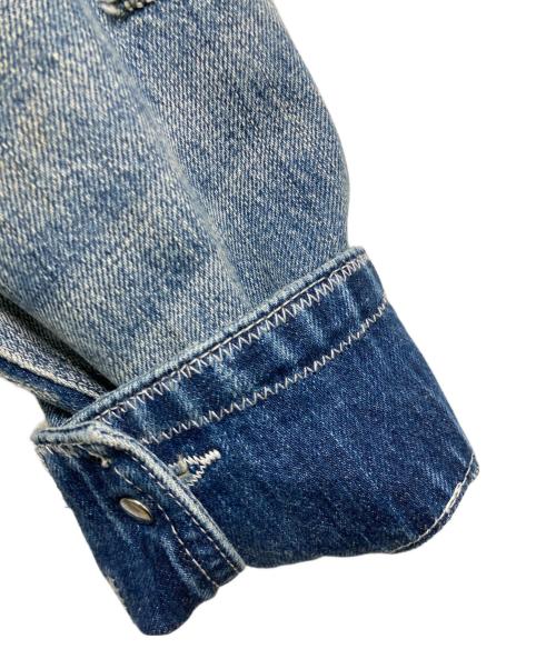 UNIVERSAL OVERALL（ユニバーサルオーバーオール）UNIVERSAL OVERALL (ユニバーサルオーバーオール) 12.75oz CONE DENIM REMAKE COVERALL インディゴ サイズ:Mサイズ 未使用品の古着・服飾アイテム