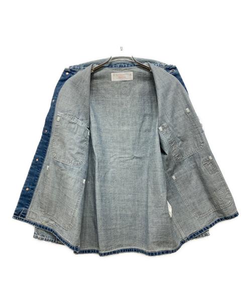 UNIVERSAL OVERALL（ユニバーサルオーバーオール）UNIVERSAL OVERALL (ユニバーサルオーバーオール) 12.75oz CONE DENIM REMAKE COVERALL インディゴ サイズ:Mサイズ 未使用品の古着・服飾アイテム
