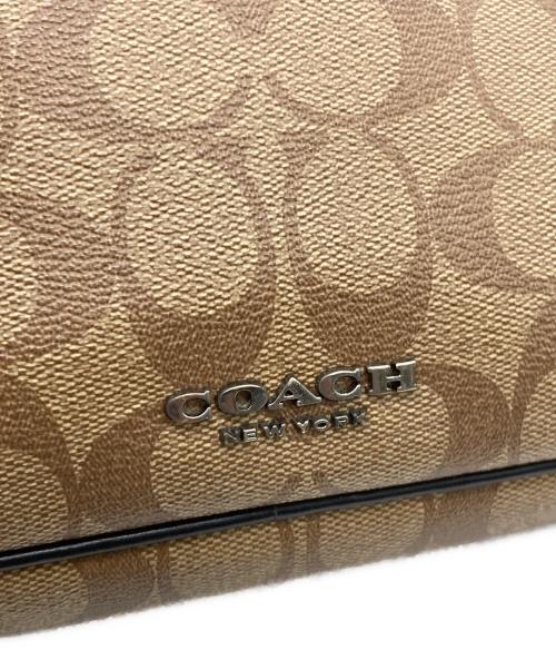 COACH（コーチ）COACH (コーチ) ショルダーバッグ ブラウン×ブラックの古着・服飾アイテム