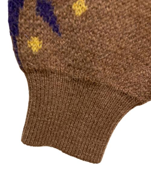 Christian Dior Sports（クリスチャン ディオールスポーツ）Christian Dior Sports (クリスチャン ディオールスポーツ) 厚手ニット ブラウン サイズ:SIZE 表記なしの古着・服飾アイテム