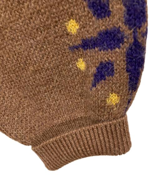 Christian Dior Sports（クリスチャン ディオールスポーツ）Christian Dior Sports (クリスチャン ディオールスポーツ) 厚手ニット ブラウン サイズ:SIZE 表記なしの古着・服飾アイテム