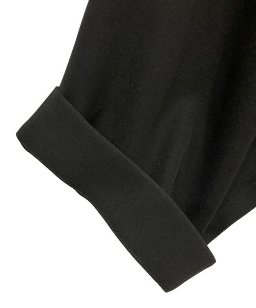 ENFOLD（エンフォルド）ENFOLD (エンフォルド) ワイドBOXジャケット ブラック サイズ:38の古着・服飾アイテム