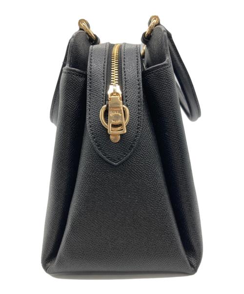 COACH（コーチ）COACH (コーチ) 2WAYハンドバッグ ブラックの古着・服飾アイテム