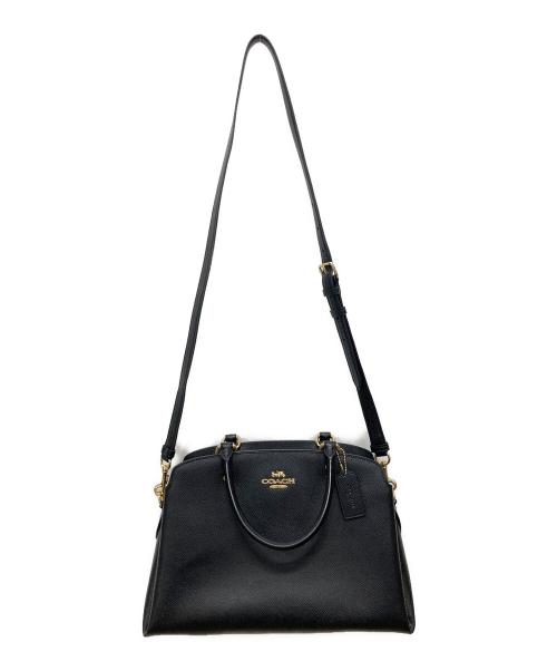 COACH（コーチ）COACH (コーチ) 2WAYハンドバッグ ブラックの古着・服飾アイテム