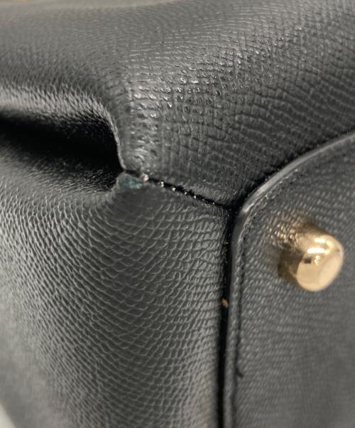 COACH（コーチ）COACH (コーチ) 2WAYハンドバッグ ブラックの古着・服飾アイテム
