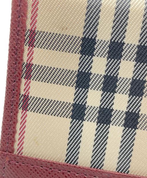 BURBERRY（バーバリー）BURBERRY (バーバリー) カードケース ベージュ×ブラウンの古着・服飾アイテム