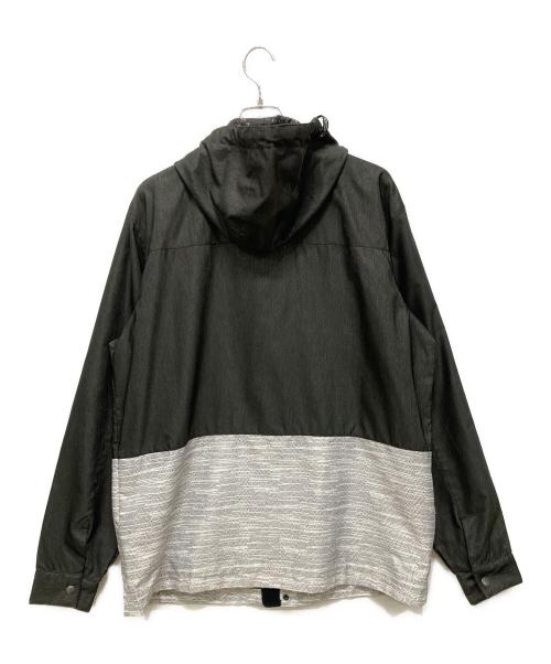 LRG（エルアールジー）LRG (エルアールジー) マウンテンパーカー グレー×ホワイト サイズ:XLサイズの古着・服飾アイテム