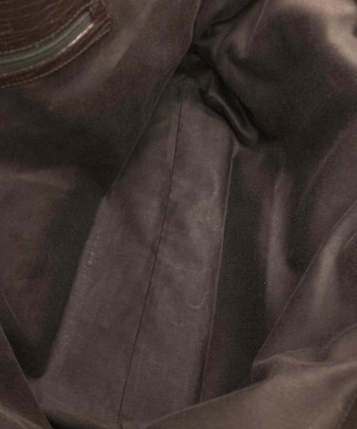GUCCI（グッチ）GUCCI (グッチ) キャンバストートバッグ ブラウンの古着・服飾アイテム