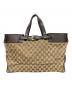 GUCCI (グッチ) キャンバストートバッグ ブラウン：15000円
