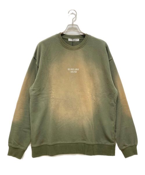 JUN RED（ジュン レッド）JUN RED (ジュン レッド) クルーネックスウェット グリーン サイズ:LLサイズ 未使用品の古着・服飾アイテム