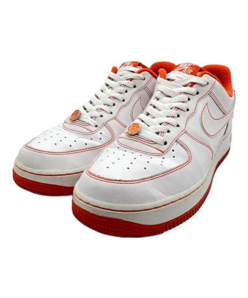 NIKE（ナイキ）NIKE (ナイキ) ローカットスニーカー ホワイト×オレンジ サイズ:27cmの古着・服飾アイテム