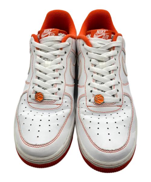 NIKE（ナイキ）NIKE (ナイキ) ローカットスニーカー ホワイト×オレンジ サイズ:27cmの古着・服飾アイテム