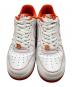 中古・古着 NIKE (ナイキ) ローカットスニーカー ホワイト×オレンジ サイズ:27cm：7000円
